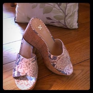 Vince Camuto slide wedge sandal